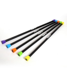 Бодибар STARFIT BB-301, 4 кг, неопреновый, черный/оранжевый (1484616)