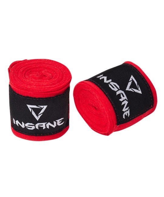 Бинт боксеркий INSANE COBRA, хлопок/нейлон, красный, 2,5 м (2095309)