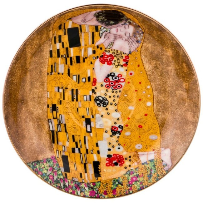 Чайная пара lefard "поцелуй" (г. климт) 500 мл золотая Lefard (104-511)