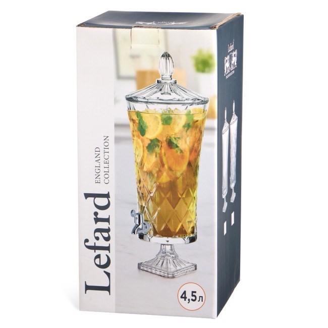 Диспенсер для напитков "diamond", 4,5 л Lefard (691-152)