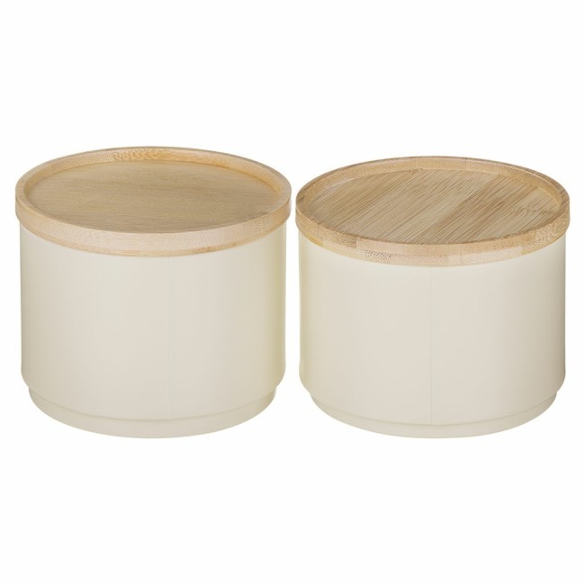 Набор банок agness для сыпучих, 11х16 см, штабелируемые, цвет: ivory Agness (790-402) Набор банок agness для сыпучих, 11х16 см, штабелируемые, цвет: ivory Agness (790-402)