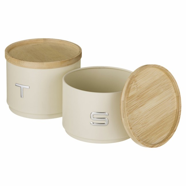 Набор банок agness для сыпучих, 11х16 см, штабелируемые, цвет: ivory Agness (790-402) Набор банок agness для сыпучих, 11х16 см, штабелируемые, цвет: ivory Agness (790-402)