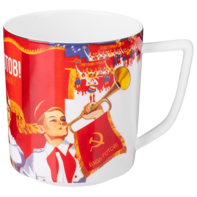 Кружка lefard "будь готов" 430 мл Lefard (85-1490-1)