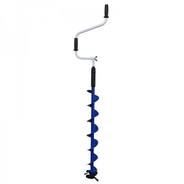 Ледобур Тонар Indigo-120(R)-1600 двуручный, телескопический, правый, полукруглые ножи (54123)