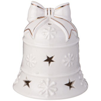 Фигурка "колокольчик" с led-подсветкой 8,5*8,5*9,9 см Lefard (146-2127)