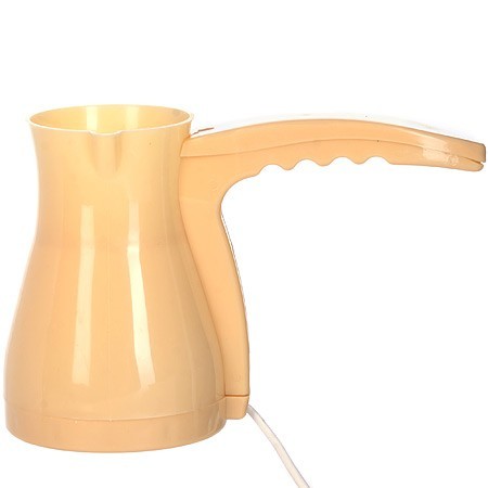 Турка электрическая SH БЕЖЕВАЯ пластик 0,5л (001-Б)