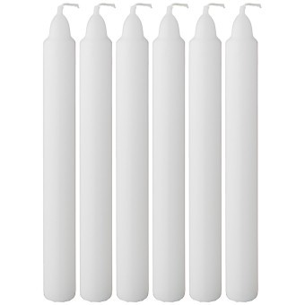 Набор свечей из 6 штук "классика" высота 18 см Adpal (348-838)