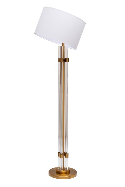 Торшер со стеклянным основанием d46*h166см (TT-00011756)