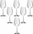 Набор бокалов для вина "waterfall" из 6 шт. 350 мл высота 22,5 см Bohemia Crystal (674-102)