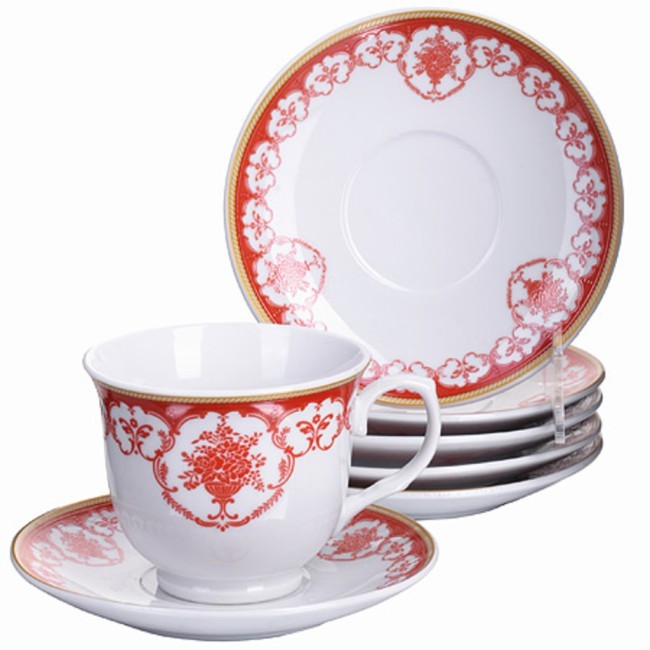 Чайный набор 12пр 220мл фарфор под/упLR (28583) Чайный набор 12пр 220мл фарфор под/упLR (28583)