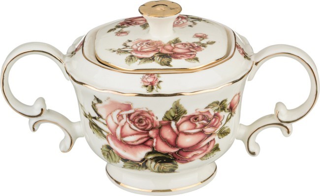 Сахарница "корейская роза" 250 мл. высота=9 см. Lefard (85-1367) Сахарница "корейская роза" 250 мл. высота=9 см. Lefard (85-1367)