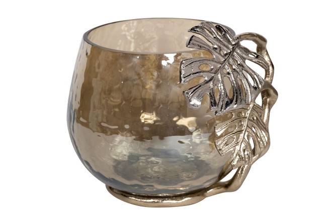 Подсвечник декоративный "Тропики" 15*15*12,5см (TT-00005193) Подсвечник декоративный "Тропики" 15*15*12,5см (TT-00005193)