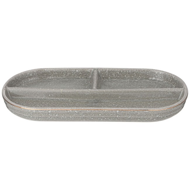 Менажница 3 секции lefard "grain" 25*12 см мятная Lefard (42-525)