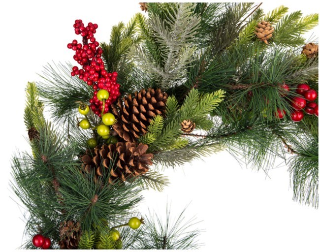 Изделие декоратвиное "венок" диаметр=71 см.без упаковки (кор=2шт.) Lefard (256-144) Изделие декоратвиное "венок" диаметр=71 см.без упаковки (кор=2шт.) Lefard (256-144)