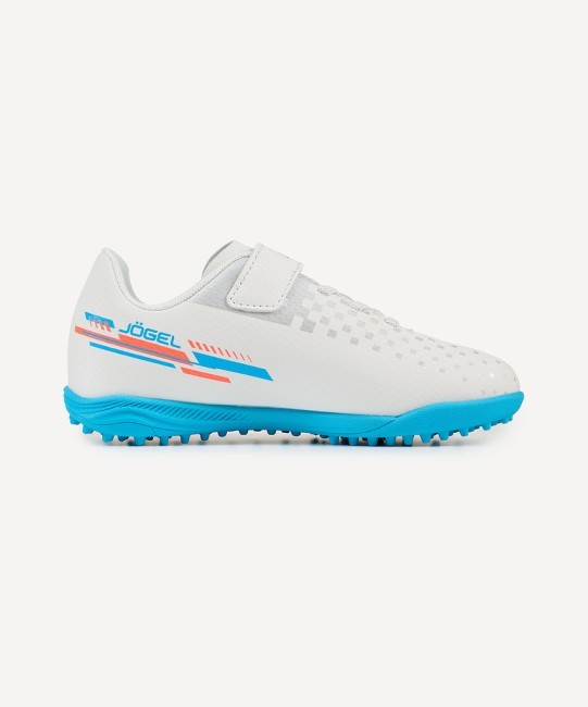Бутсы многошиповые JOGEL Evofly TF Talant White/blue, детский (2134468) Бутсы многошиповые JOGEL Evofly TF Talant White/blue, детский (2134468)