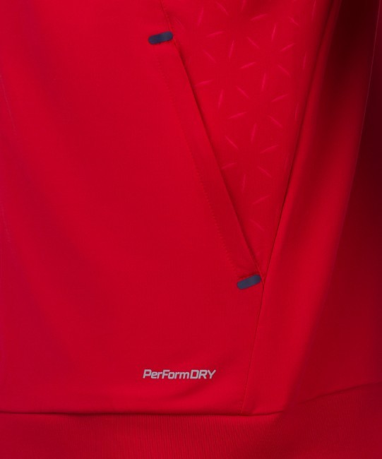 Джемпер тренировочный на молнии JOGEL NATIONAL PerFormDRY Training FZ Jacket, красный (2110441)