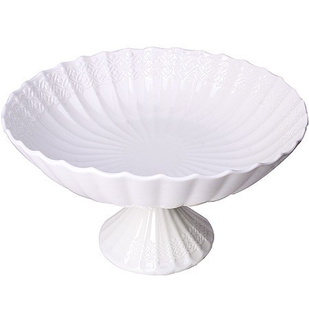 Ваза для фруктов 25х25х14,5см фарфор LR (60000)