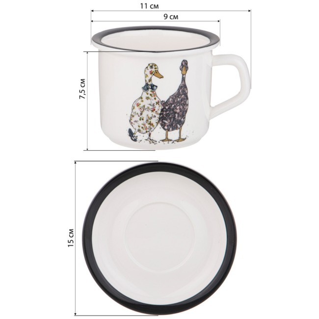 Чайная пара lefard "family farm" 200 мл Lefard (263-1276)