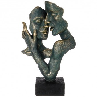 Статуэтка "поцелуй" 19*9.5*31.5 см. серия "фьюжн" Lefard (154-533)