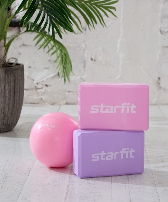 Мяч для пилатеса Starfit GB-902 20 см, розовый пастель (1121610)