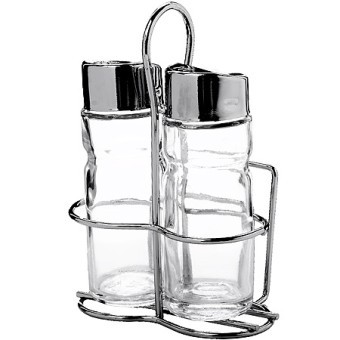 Набор для специй на подставке 3 пр стекло/нерж Mayer&Boch (40491)