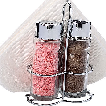 Набор для специй на подставке 3 пр стекло/нерж Mayer&Boch (40491)