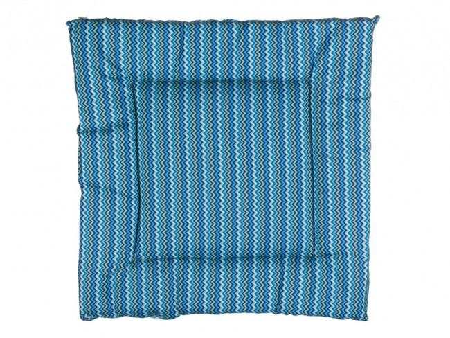 Сиденье для стула " миссони синий ",  40*40 см,100% полиэстер SANTALINO (847-053)
