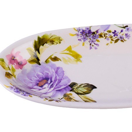 Блюдо сервировочное 28,2х14,5х3,5см Очарование доломит LR (60244) Блюдо сервировочное 28,2х14,5х3,5см Очарование доломит LR (60244)