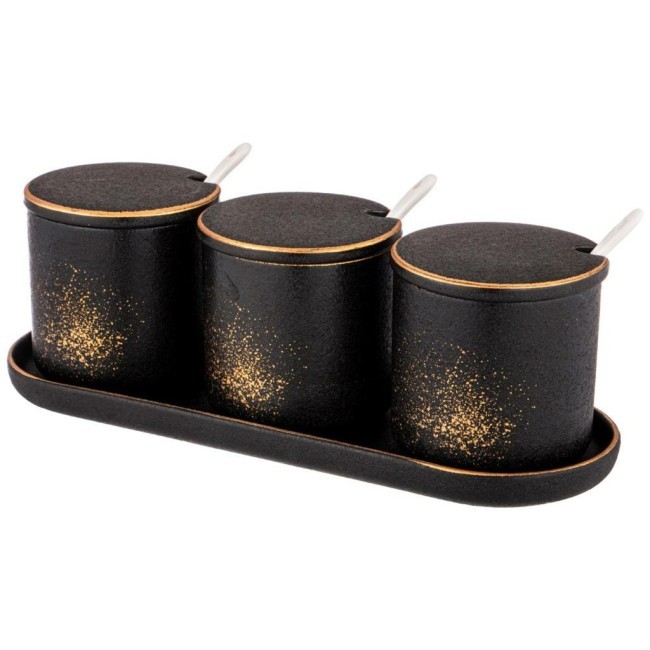 Набор для специй bronco "midnight gold" 7 пред. Bronco (42-375)