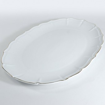 Блюдо сервировочное для подачи керамика 43х30,5х4 LR (90076-402L) Блюдо сервировочное для подачи керамика 43х30,5х4 LR (90076-402L)