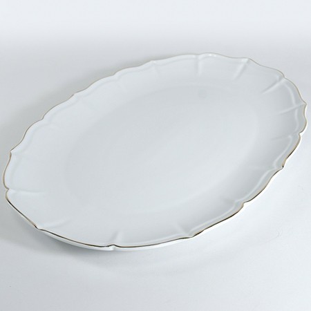 Блюдо сервировочное для подачи керамика 43х30,5х4 LR (90076-402L) Блюдо сервировочное для подачи керамика 43х30,5х4 LR (90076-402L)