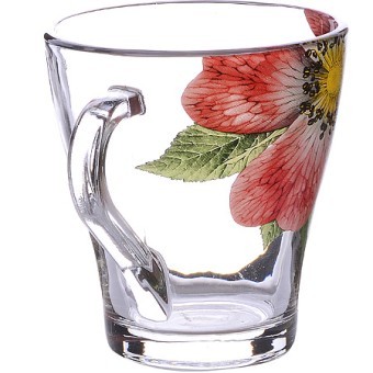Кружка для чая 250мл. "Китайская Роза"(х20) " (1649-Д) Кружка для чая 250мл. "Китайская Роза"(х20) " (1649-Д)