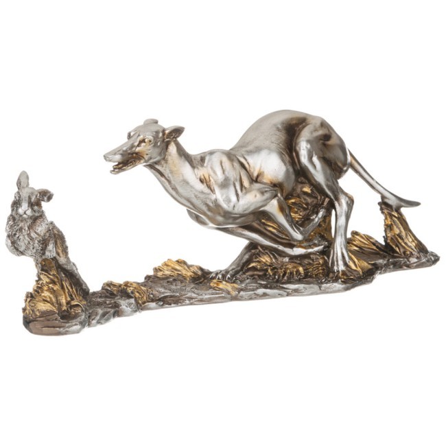 Фигурка декоративная "охота на зайца" 35х8,5х11,6см Lefard (146-1860)