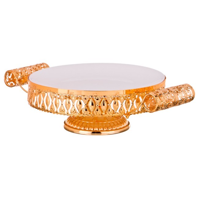 Тортовница на ножке диаметр=32 см. высота=11 см. Agness (928-102) Тортовница на ножке диаметр=32 см. высота=11 см. Agness (928-102)