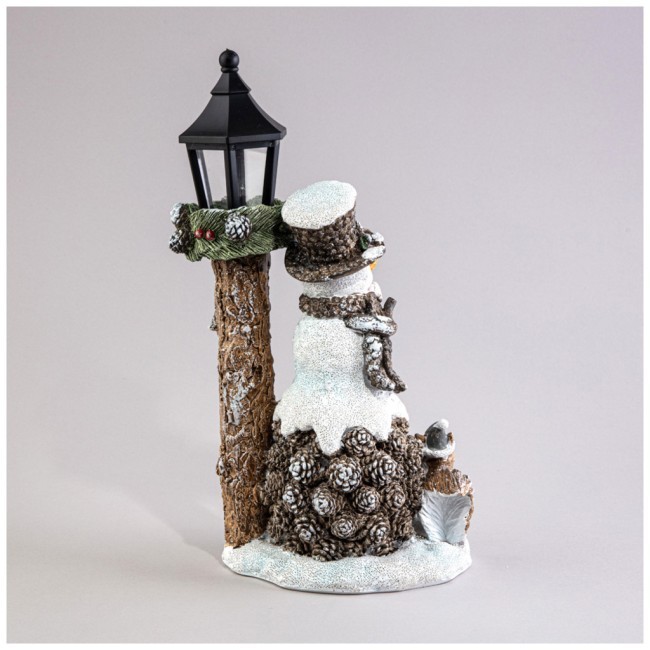 Статуэтка "снеговик" с led-подсветкой 17,5х11,5х30 см Lefard (121-114) Статуэтка "снеговик" с led-подсветкой 17,5х11,5х30 см Lefard (121-114)