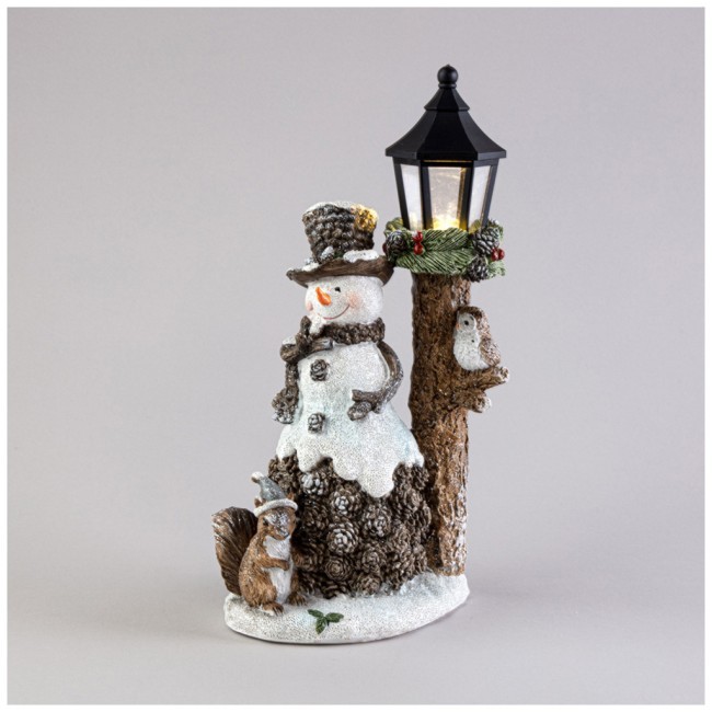 Статуэтка "снеговик" с led-подсветкой 17,5х11,5х30 см Lefard (121-114) Статуэтка "снеговик" с led-подсветкой 17,5х11,5х30 см Lefard (121-114)
