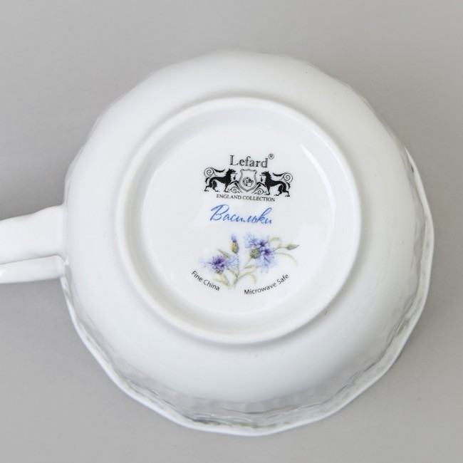 Кружка заварочная lefard "васильки" с крышкой и ситом 350 мл Lefard (760-833)