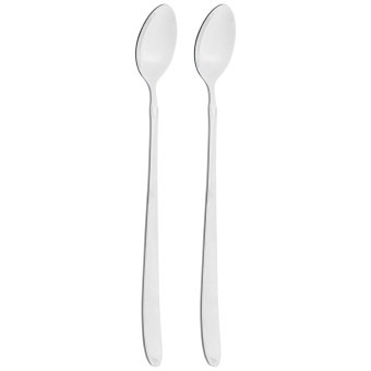 Набор ложек для коктелей agness, 2 шт длина 19,5 см мал. уп. = 40 шт Agness (942-128) Набор ложек для коктелей agness, 2 шт длина 19,5 см мал. уп. = 40 шт Agness (942-128)