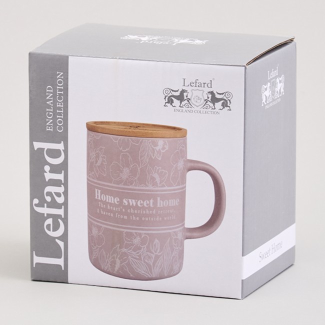 Кружка lefard 400мл с бамбуковой крышкой "loving family" 8*10.9cm Lefard (756-480) Кружка lefard 400мл с бамбуковой крышкой "loving family" 8*10.9cm Lefard (756-480)