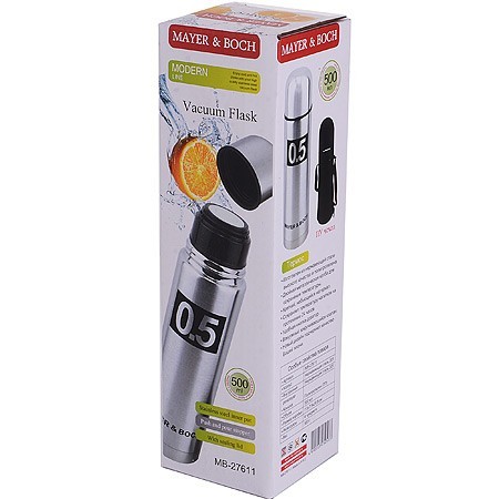 Термос 500мл нерж/сталь чехол-сумка Mayer&Boch (27611) Термос 500мл нерж/сталь чехол-сумка Mayer&Boch (27611)