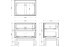 Тумба 2 ящика белая/хром 55*40*58см (TT-00009166) Тумба 2 ящика белая/хром 55*40*58см (TT-00009166)