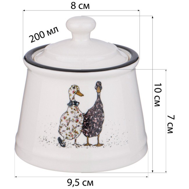 Сахарница lefard "family farm" 200 мл 10*9,5 см Lefard (263-1279) Сахарница lefard "family farm" 200 мл 10*9,5 см Lefard (263-1279)