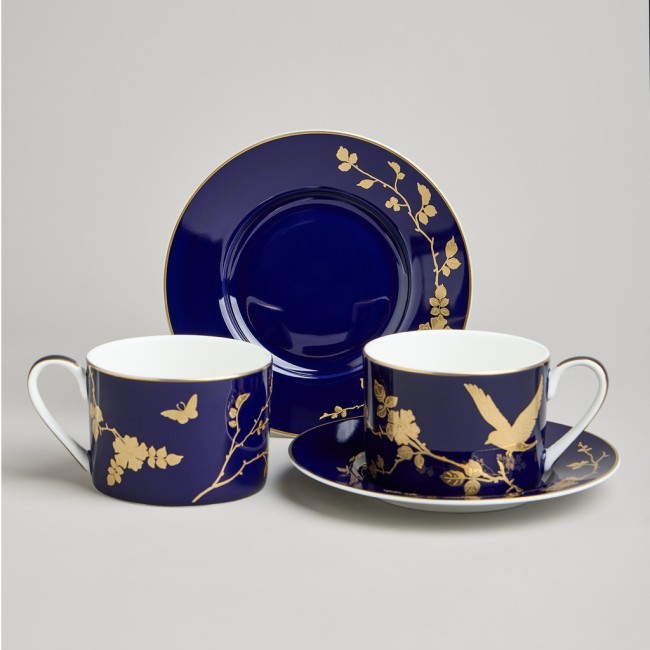 Чайный набор lefard "golden birds" на 2 пер. 4 пр. 240 мл Lefard (419-136) Чайный набор lefard "golden birds" на 2 пер. 4 пр. 240 мл Lefard (419-136)