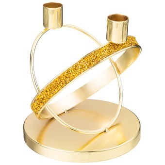 Подсвечник на 2 свечи 16х15х18 см Bronco (120-229)