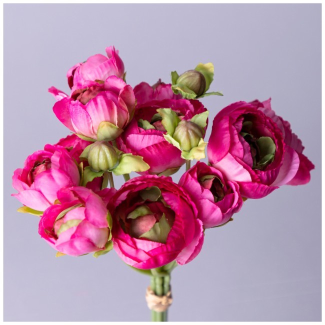 Букет искусственных цветов "ранункулюс" высота= 27см Lefard (287-524)