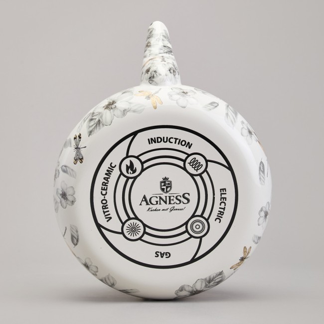 Чайник эмалированный agness, серия яблоневый сад, 2,2л подходит для индукцион.плит Agness (950-531) Чайник эмалированный agness, серия яблоневый сад, 2,2л подходит для индукцион.плит Agness (950-531)