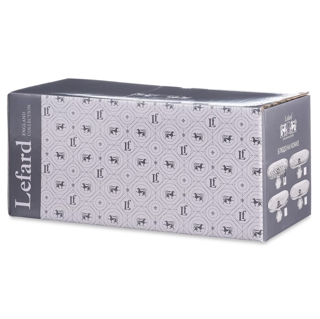 Блюдо на ножке овальное 28*14*12 см Lefard (675-128)