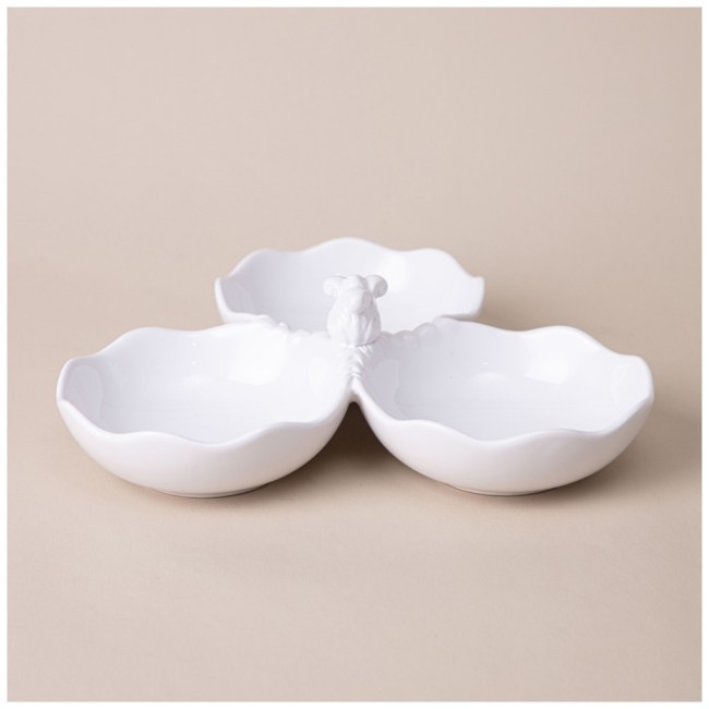 Менажница 3 секции 24х24х7 см Lefard (763-096)