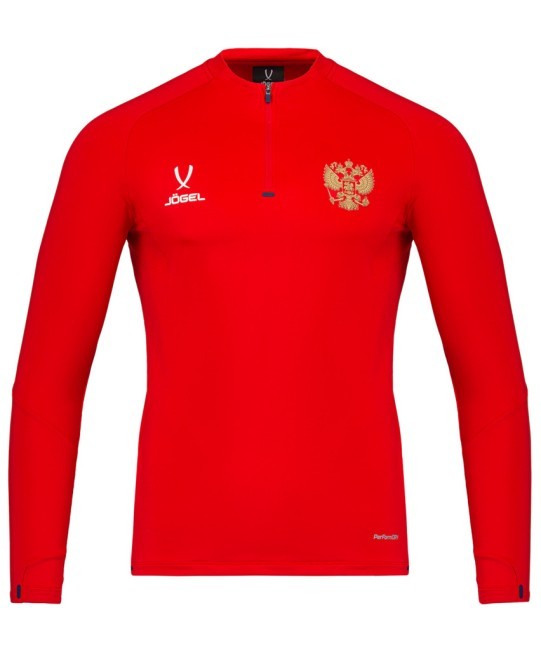 Джемпер тренировочный JOGEL NATIONAL PerFormDRY Training Zip Top, красный (2110415) Джемпер тренировочный JOGEL NATIONAL PerFormDRY Training Zip Top, красный (2110415)