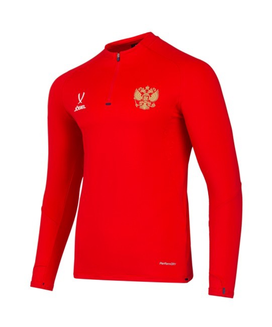 Джемпер тренировочный JOGEL NATIONAL PerFormDRY Training Zip Top, красный (2110415) Джемпер тренировочный JOGEL NATIONAL PerFormDRY Training Zip Top, красный (2110415)